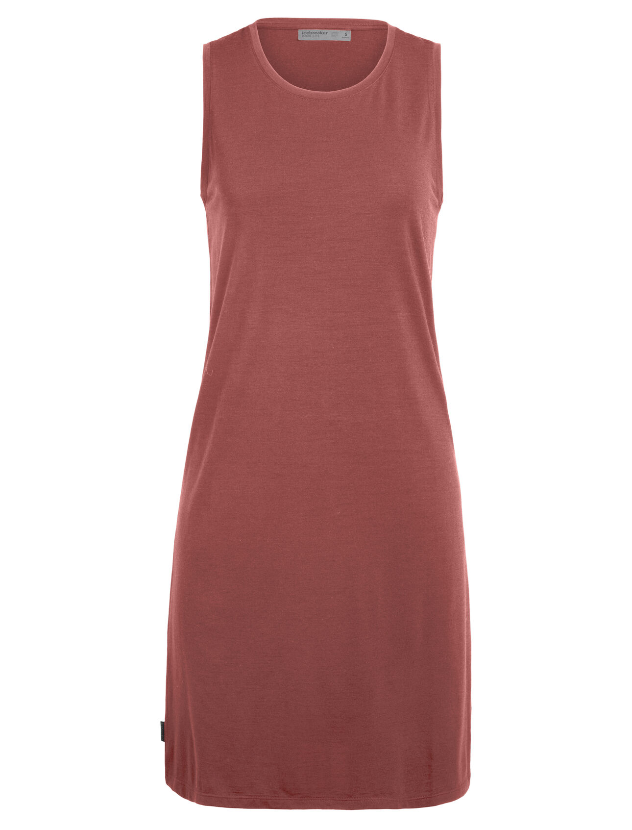 Womens Cool-Lite™ Merino Yanni Sleeveless Dress A light and stretchy women’s dress made from cool-lite™ merino wool jersey fabric for soft comfort and durability, the Yanni Sleeveless Dress features a relaxed fit and a scoop neck design.